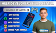 playtest app testing app tester beta testing game tester google play console