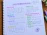 neatly handwrite your assignments, notes and study materials
