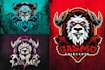 create professional character, mascot, cartoon logo