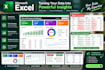 deal with excel data and dashboard creation