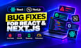 fix bugs and issues in your react nextjs website