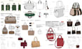 design any bags, handbag, backpack, tech pack and accessories