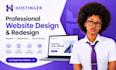 hostinger website design hostinger website redesign hostinger website design