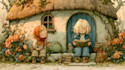 illustrate your children book with colorful artwork
