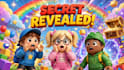 design cartoon 3d gaming thumbnail for kids gaming channel