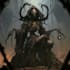 create dark art, metal, gothic illustration