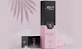 do premium perfume box packaging and label logo design