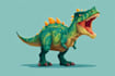 draw you dinosaur cartoon design