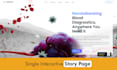 create interactive medical and biotech website