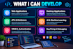 develop programming projects in c cpp java python php react and sql