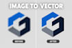 vector tracing, image to vector, vectorize logo