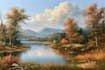 paint oil painting landscape