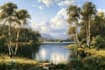 paint oil painting landscape