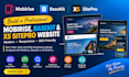 build a mobirise basekit website x5 sitepro website