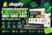 do complete ecommerce ai visibility SEO GEO aeo for shopify store