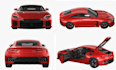 do 3d car rendering, 3d vehicle design, 3d car model, 3d printing