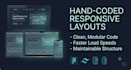 convert figma to responsive HTML CSS or tailwind