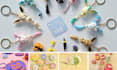 design 3d christmas fidget clicker toys and festive keychains