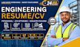 write ats engineering resume and CV