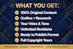 ghostwrite your business book, memoir, and captivating ebook