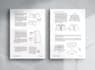 create a professional sewing pattern instruction manual