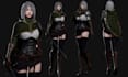 model custom low poly 3d character video game asset rigging and animation