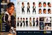 create ai character design mascot and cartoon concept art consistent character