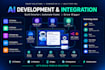 develop ai website, ai chatbot, ai integration and ai automation