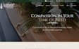 design redesign squarespace wix funeral webiste memorial website casket website