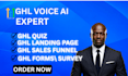 setup gohighlevel quiz ,ghl forms , ghl surveys, ghl automation