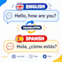 translate english to spanish