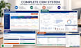 create a professional excel CRM and sales pipeline dashboard