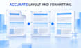 convert PDF to word with accurate document formatting