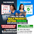 fix bulk product listing errors, CSV upload issues and product feed errors