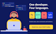write, debug and explain python, cpp, and HTML codes