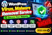 remove malware from hacked wordpress website and secure it