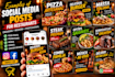 design professional social media posts for restaurants