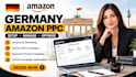 setup manage and optimize germany amazon ads campaign, german amazon ppc