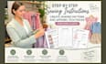 step by step sewing instruction, create sewing pattern, and apparel tech packs