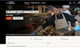 design wix culinary MBA website chef training website hospitality website