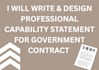 design capability statement in your business