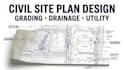 create civil site plans, grading plans, drainage and utility designs
