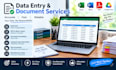 data entry and data cleaning