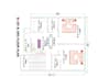 create a professional 2d autocad floor plan with dimensions