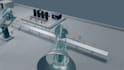 do industrial 3d wave energy hydraulic power and marine engineering animation
