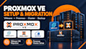 set up proxmox ve and migrate vmware vms