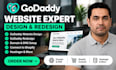connect godaddy website redesign godaddy domain to shopify hostinger develop