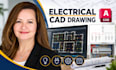 electrical cad drawing and autocad electrical schematic