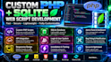 develop a custom PHP sqlite web application or script