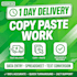 do copy past jobes